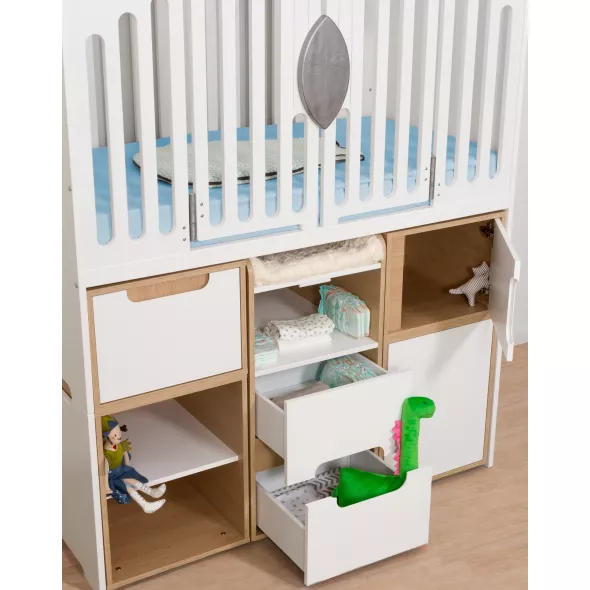 Baby modules, convenient storage