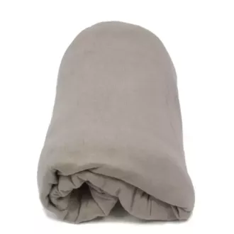 Fitted sheet taupe 70x140cm
