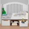 Das Babyzimmer komplett weißes Bettbellule -6