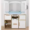 Das Babyzimmer komplett weißes Bettbellule -7