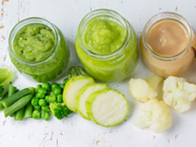 Stages of baby food diversification