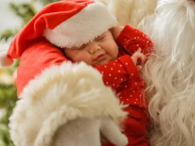 Baby's first christmas: end of year celebrations