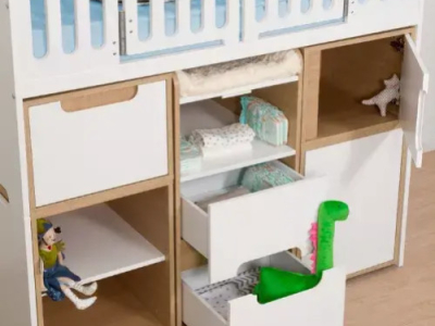 How to fit a baby's room into a small space ?